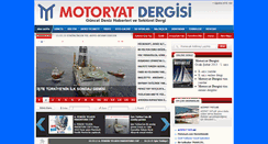 Desktop Screenshot of motoryatdergisi.com